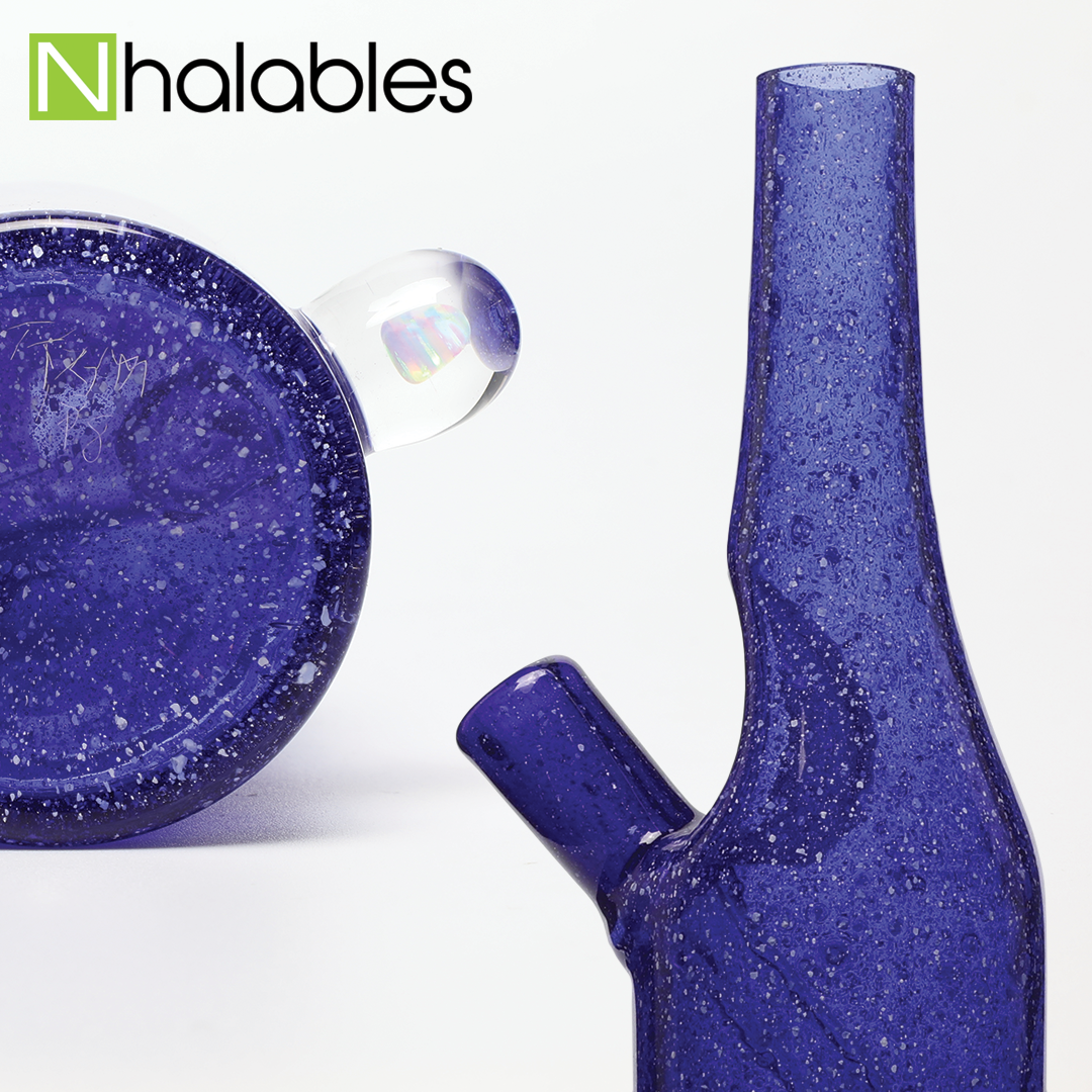 Saki Bottle by Glass Mechanic