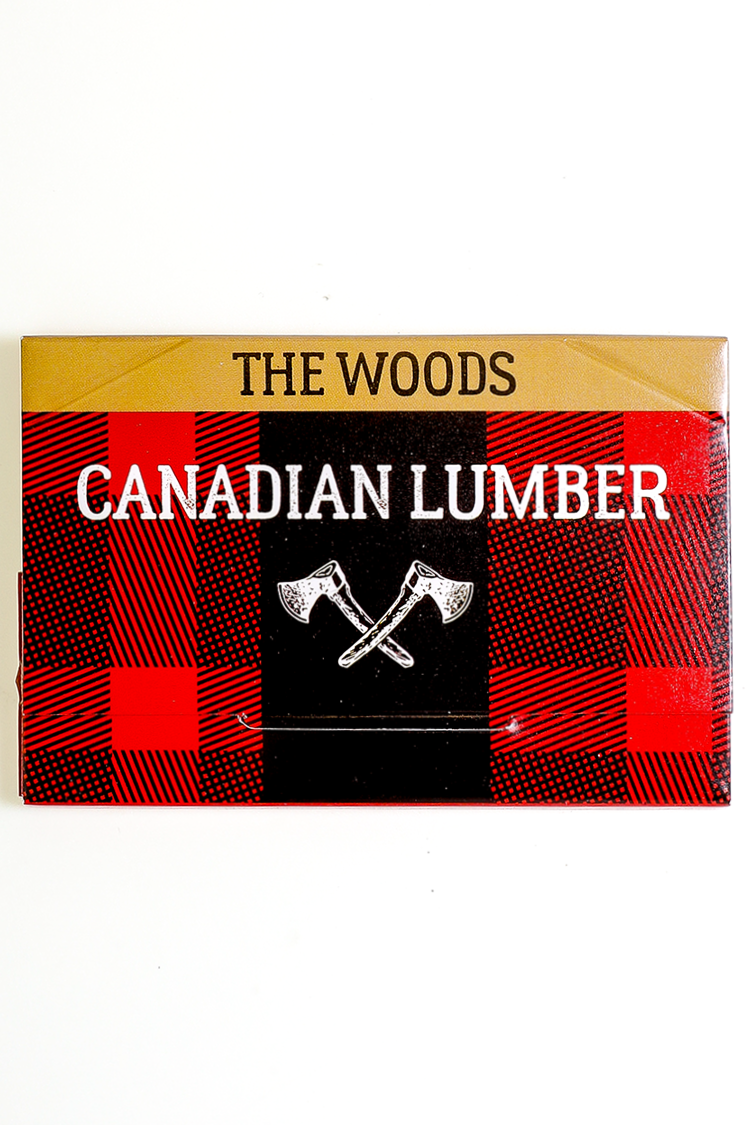 Nhalables actual image for a Canadian Lumber The Woods 100% All natural wood pulp rolling paper