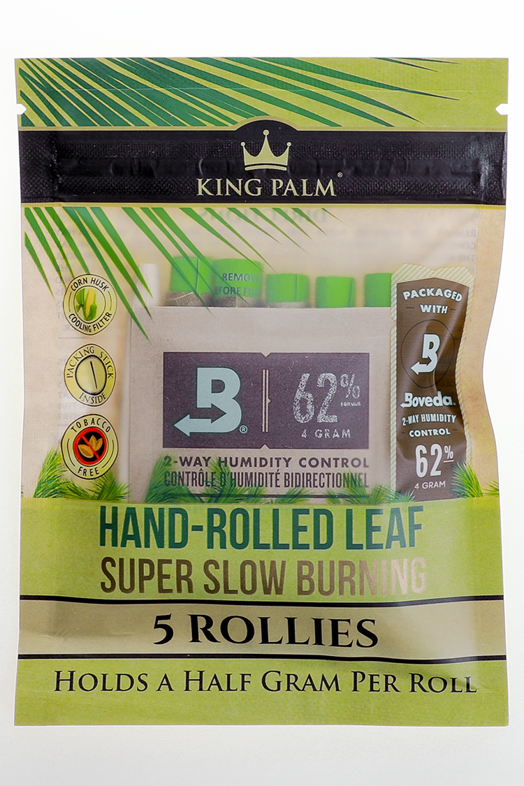 Nhalables Product Image for King Palm - .05Gram Rollies All Natural Leaf